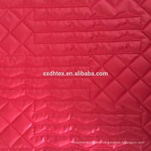 quilted fabric,100% polyester embroidered fabric for down coat,jacket